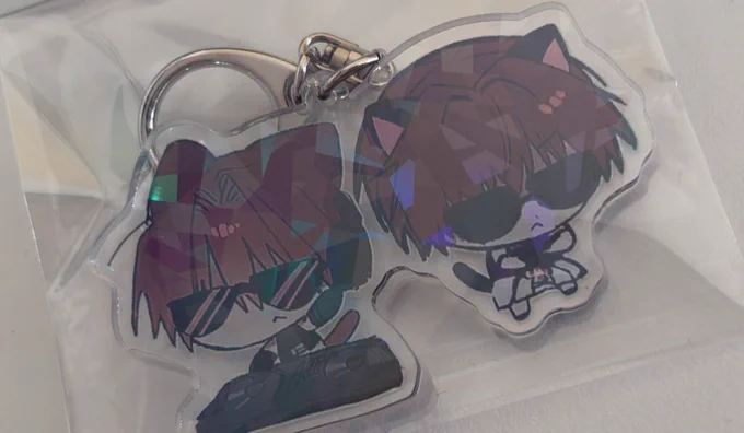 ノリノリねこはらだアクキーが届いた可愛すぎる