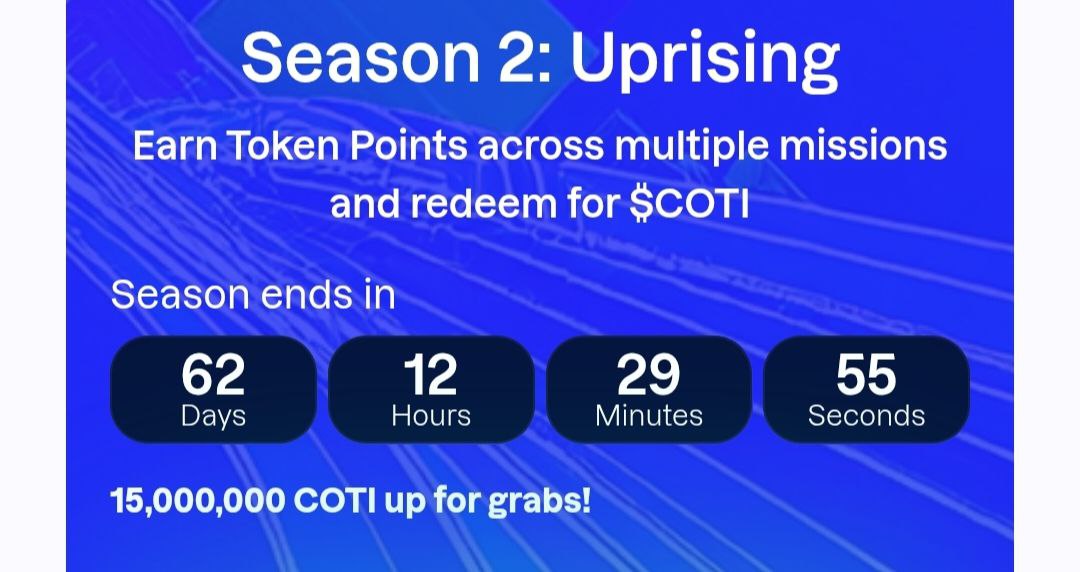 XenediP's tweet photo. $COTI Airdrop Seasson 2   
📷Join here: https://t.co/FcBer3jc2n 

📷 Connect Wallet Airdrop / New Wallet 
📷 Connect to your Socmed 
📷 Complete Quest 
📷 Done
@COTInetwork #COTIprivacy https://t.co/G8KJGlTqbx