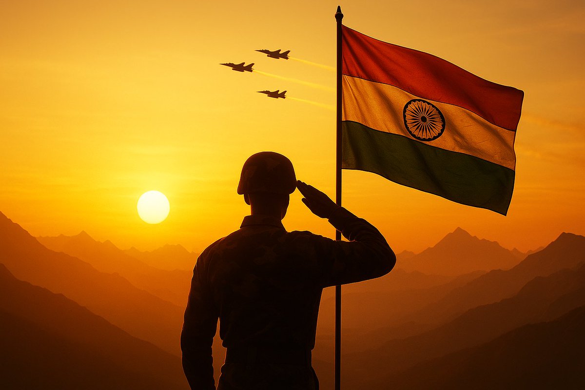 HemanNamo's tweet image. 6/6 — The Lesson 🇮🇳
From Uri to Balakot, India learnt:
🎯 Precision &amp;gt; Scale
🕒 Timing &amp;gt; Emotion
✅ Credibility &amp;gt; Noise
The new India strikes with purpose — swift, sure, and within control.
#IndiaFirst #Deterrence #NationalSecurity