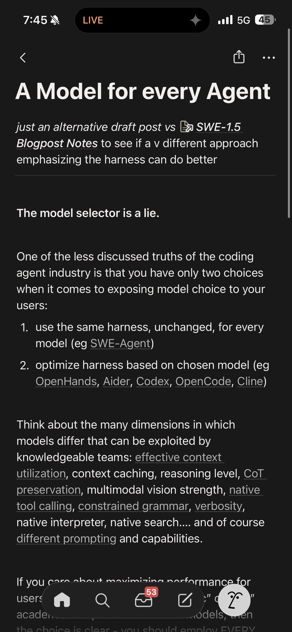 yes Aether is a biglab model, no its not a llama one thing i learned from the inside is that all code ide model strings are combinations of models com...