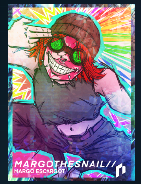 WHAT AN AMAZING TWO DAYS!
First I get my new kitty! (Will show on stream today dw) 

AND MY BLESSED FRIEND GOT HER CARD! (If I get a marcus card I will riot) <a href="/SannsArts/">Sann</a> One again you have NAILED IT! Your talent is fucking astounding!