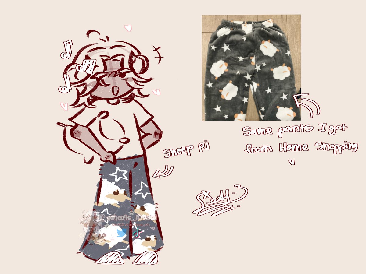 Sheep pjs pv doodle &lt;3

(Sorry for being inactive, busy with school &lt;/3)

#purevanillacookie #cookierunkingdom #cookierun