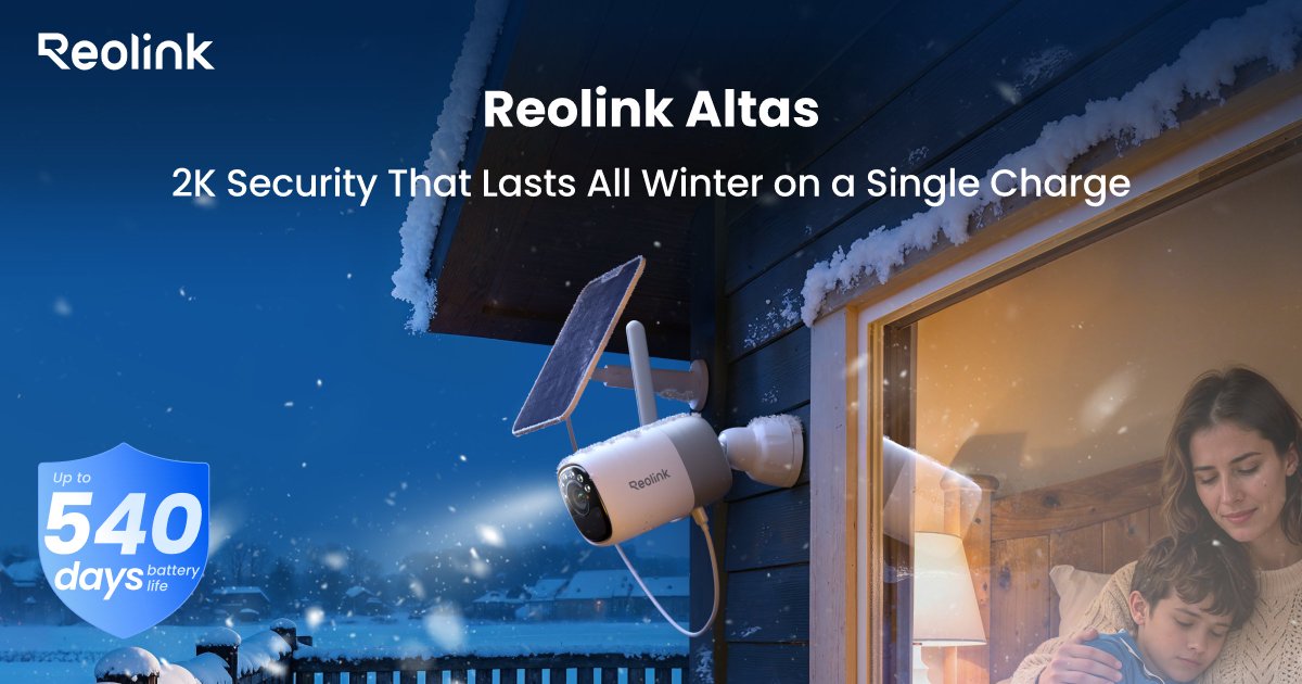 ReolinkTech's tweet image. #Reolink Altas
✅Perfect for Harsh Winters or Extended Periods without Sunlight
-Motion Sensor Trigger Mode: Runs up to 540 days (based on 5 minutes of daily recording)
✅Ideal for High-traffic Areas or Temporary Surveillance Needs
-Continuous Recording Mode: Last 8 days on a…