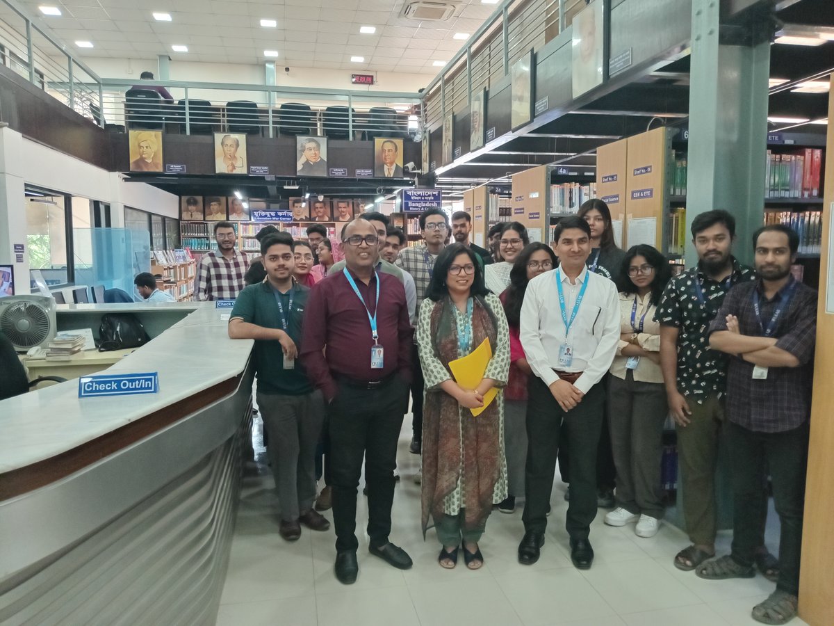 LibraryULAB's tweet image. We conducted Library Orientation for the students of BUS 1101: Introduction to Business on 11 November 2025.
