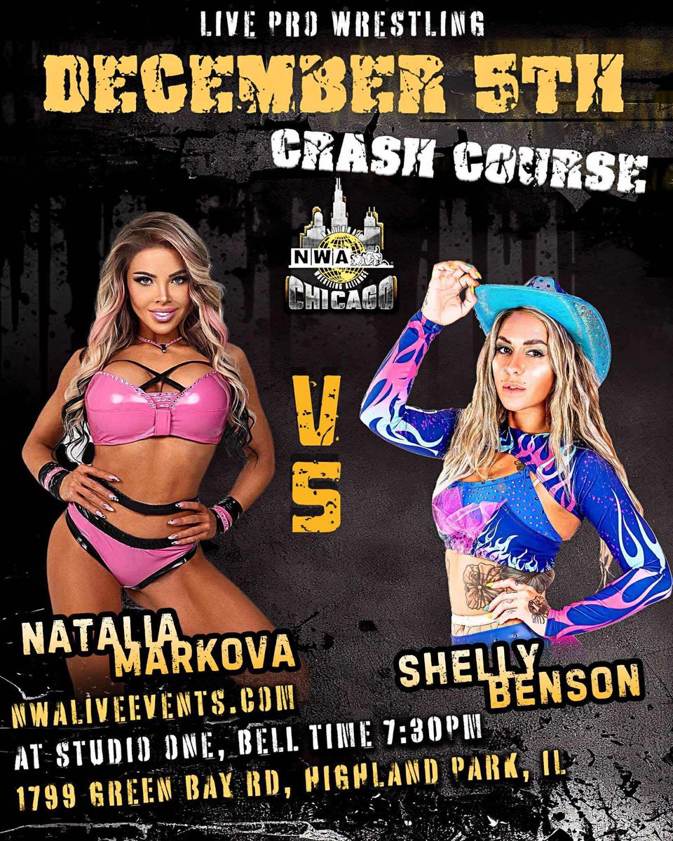 *GASP*
Does this make her match with my bestie <a href="/thebombshelly/">Shelly Benson</a> at <a href="/NWAChicago/">NWA Chicago</a> a Women’s Championship match now???