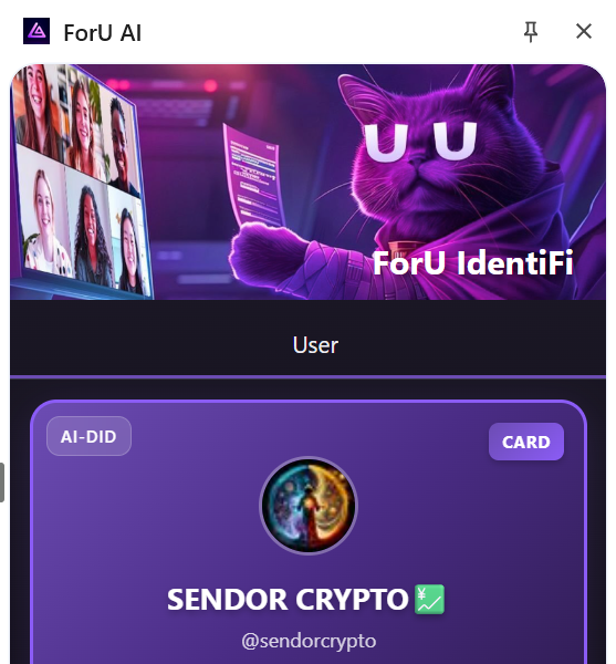 sendorcrypto's tweet photo. ForU Chrome Extension: LIVE NOW
Hover. Scan. Judge accordingly.
 📷 See Public Identifi Scores on any Twitter profile.
 📷 Check the Digital DNA breakdown for proof of contribution.
 📷 Flex your Verified Badges (Proof of work, not vibes).

@foruai https://t.co/AJ0uuAAAok