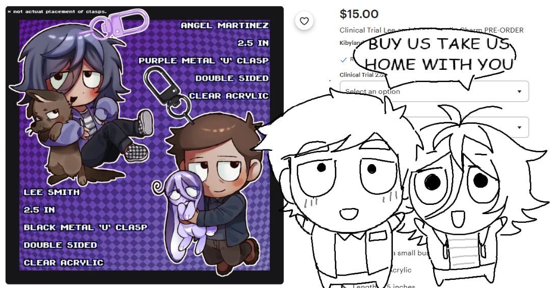 cannot bring back my other designs until further notice, but im switching over to ACGGOODS from 3tsy ! meaning these charms will be up permanently.. yay!
#ClinicalTrialgame