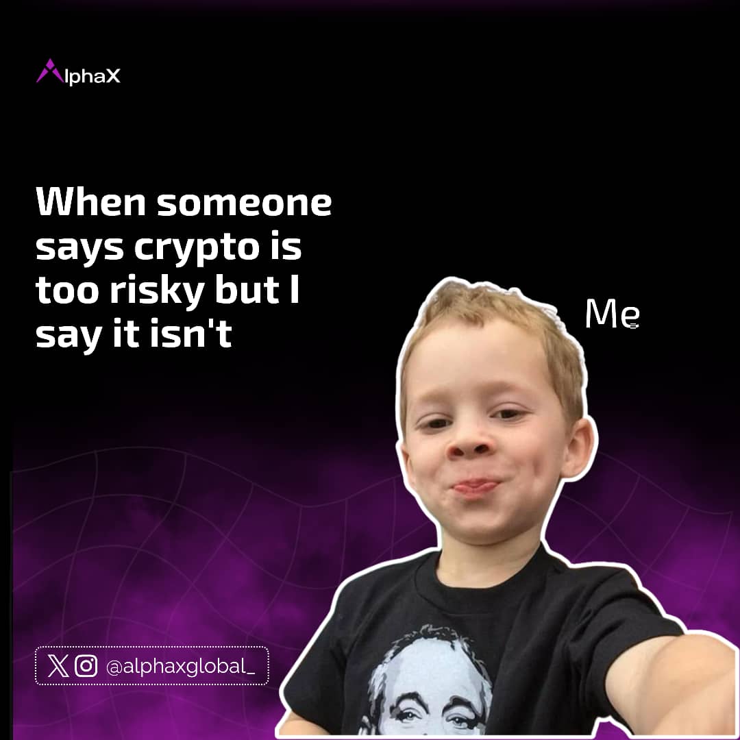 AlphaXGlobal_'s tweet photo. When someone says crypto is too risky but it isn't.
#AlphaTips
#Web3Africa https://t.co/yc8rK76MY5