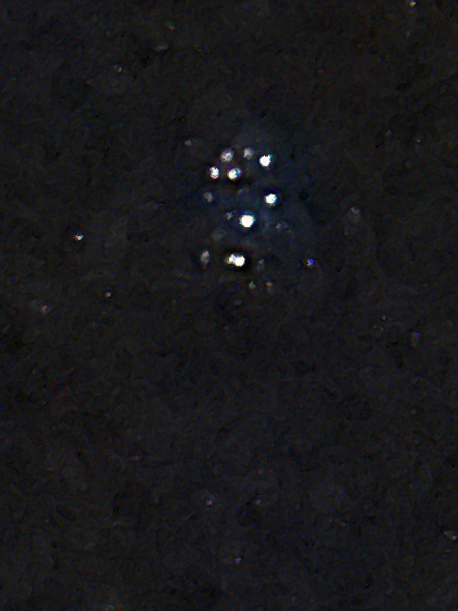 MSUWeather's tweet image. Northern Lights AND a star cluster shaped like a question mark. Okolona Mississippi has it all! #msuwx #northernlights #solarsystem