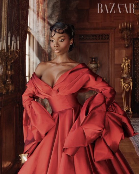 TheePopCore's tweet photo. Love Island USA’s Olandria Carthen makes her stunning debut on the cover of Harper’s Bazaar Vietnam. https://t.co/XMPpvUfs8X