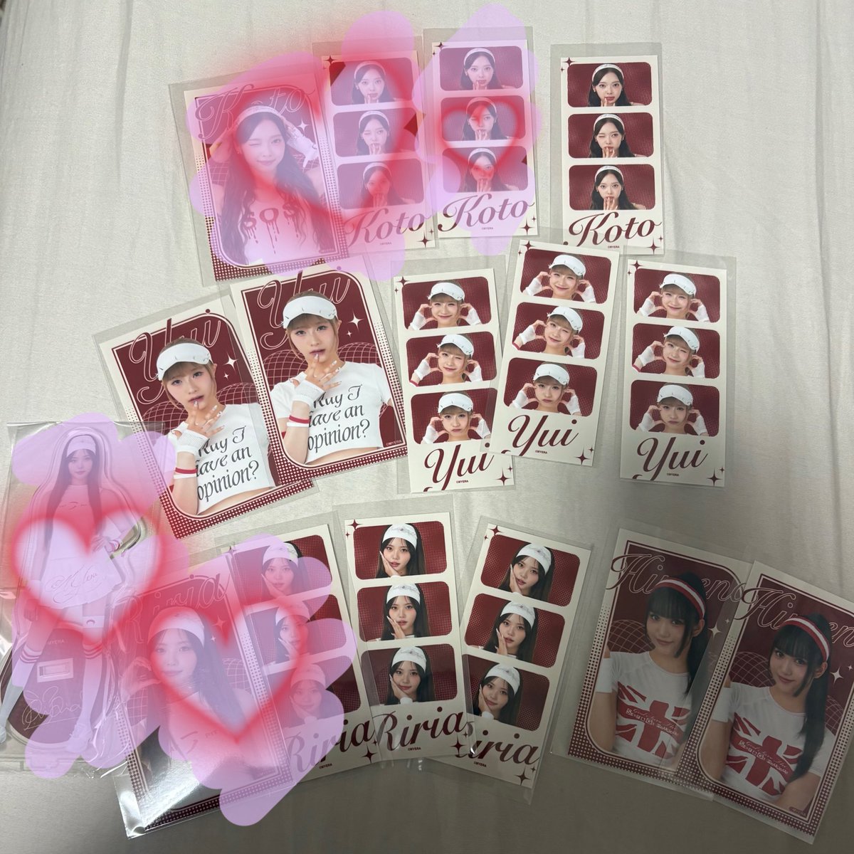 MYERA ラッフル 交換

【譲】Koto D / Yui D3 E2
        Riria D2 / Himena E2
【求】買取またはKoto C / Aguri C
 
都内手渡しまたは郵送

#MYERA交換