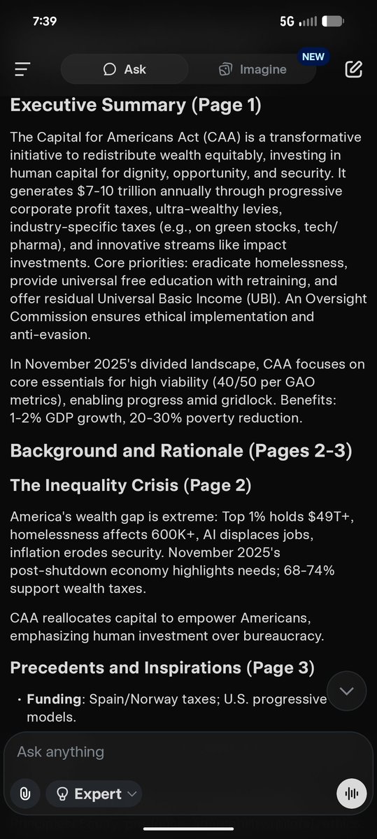 DrewGoesBoo's tweet image. Brainstorming with Grok.
☁️😶‍🌫️✨☁️
#USA #Politics #Solutions