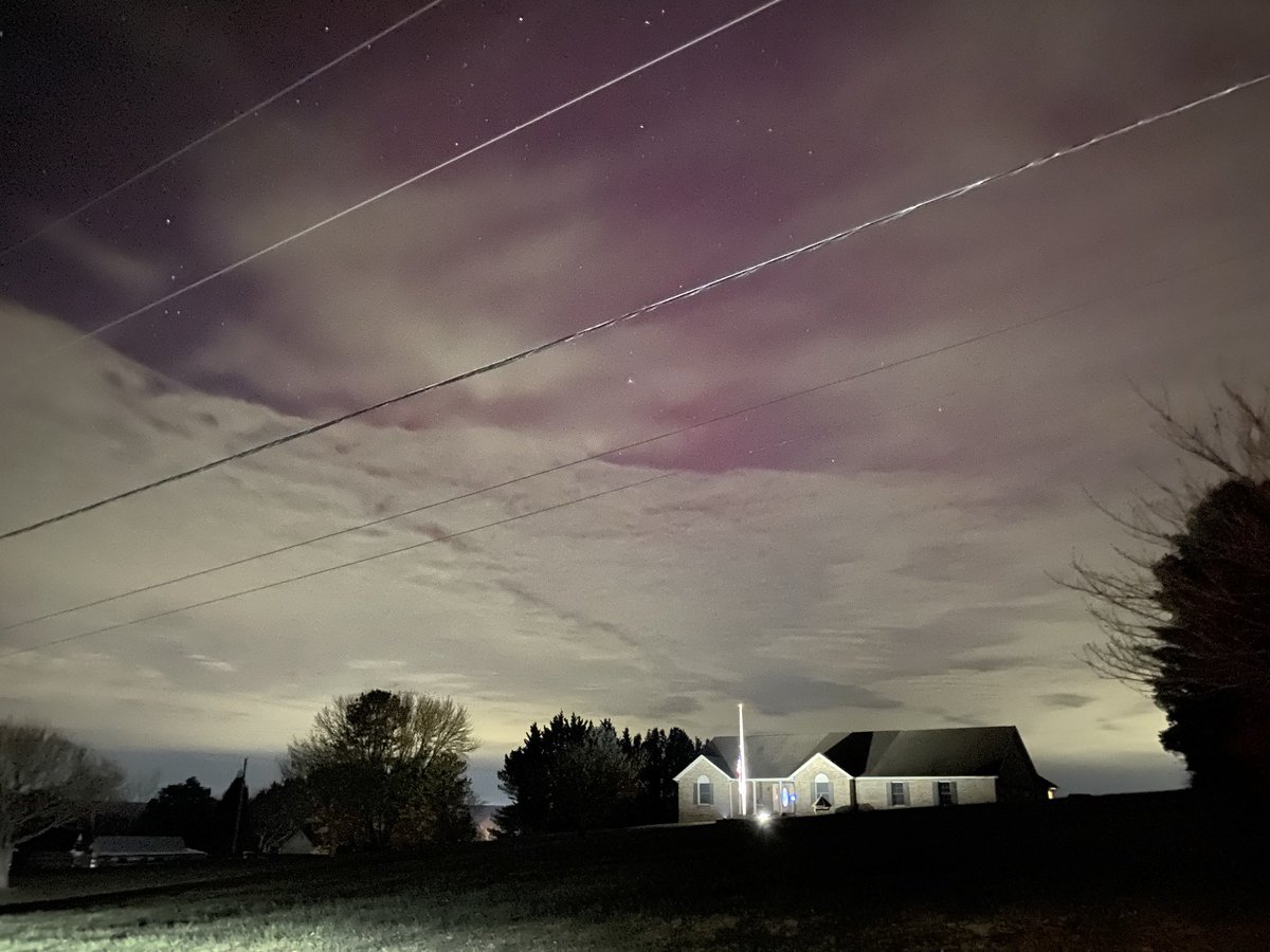 Aurora from Jefferson, MD
[~9:10 pm]