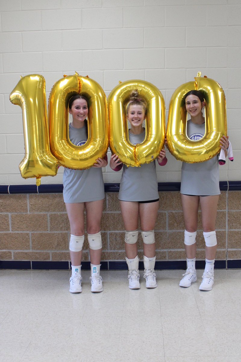 SadlerRayna's tweet photo. I’m happy to say I hit 1000 kills back in district play! I’m forever grateful for the opportunity to play this sport. https://t.co/nD7f0rWtOY