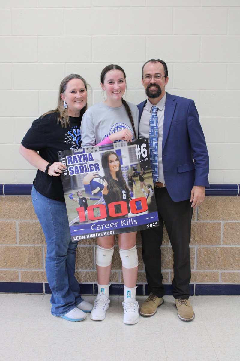 SadlerRayna's tweet photo. I’m happy to say I hit 1000 kills back in district play! I’m forever grateful for the opportunity to play this sport. https://t.co/nD7f0rWtOY
