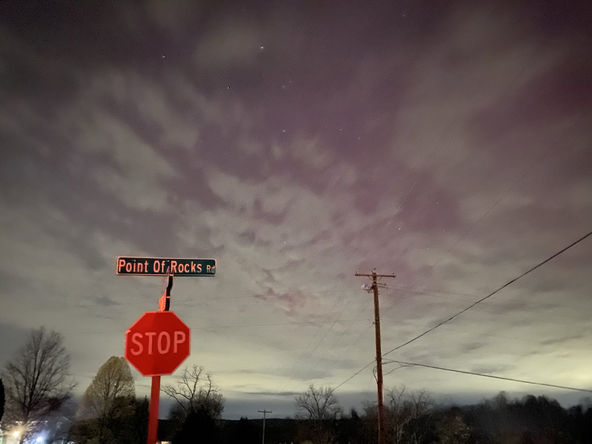 Aurora from Brunswick, MD
[~9:30 pm]