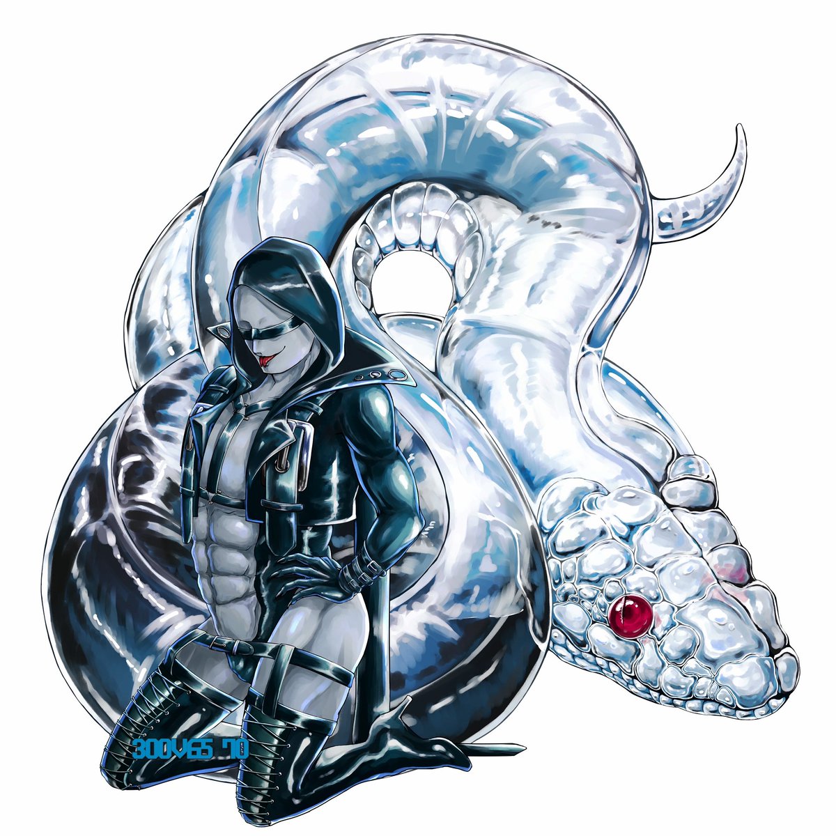 #VamviperLaboratory 
#OC 

🐍PaythonSence CarmineJewel💎