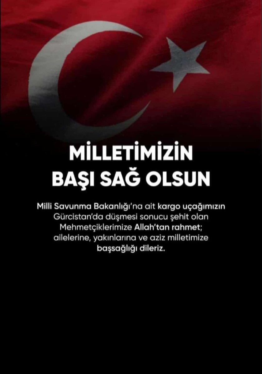 Aziz Şehitlerimize ALLAH tan rahmet diliyorum, Rabbim Ailelerine sabır Versin🤲🏻🇹🇷
#Milletimizinbasısagolsun
#Milliyasilanedilsin
ALLAH rahmet eylesin