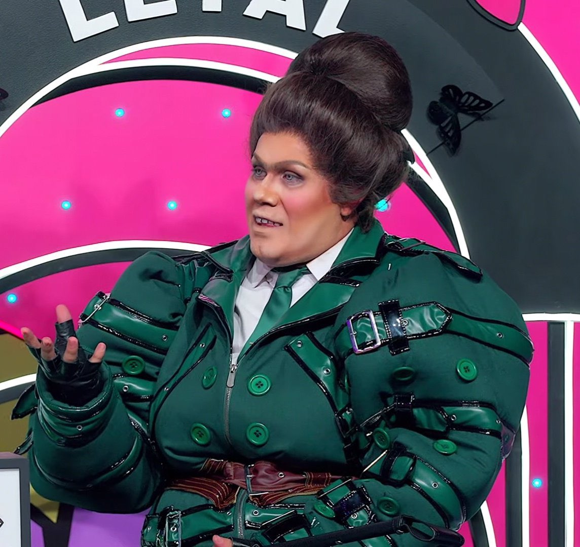 chofeto's tweet image. La Letal disfrazada de ella misma, si o no?! #LMD7