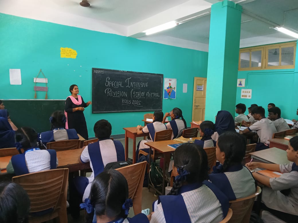 AndamanCEO's tweet photo. Electoral Literacy Clubs #ELCs conducted awareness campaigns in their respective schools for the Special Intensive Revision #SIR.
#ECI
#SIR
#SIRPhaes2 https://t.co/w0HghVpxmu