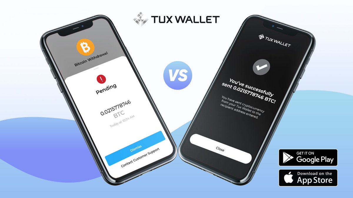 tux_wallet's tweet image. When others wait for exchange withdrawals,
Tux users move instantly.⚡️

#Bitcoin #CryptoMarket #Ethereum