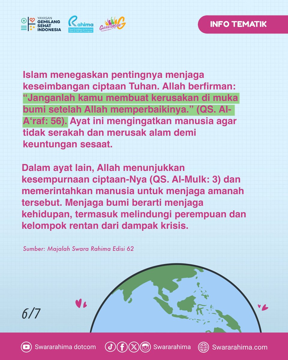 swararahima's tweet photo. Nah, coba kita lihat ada tidak ya kaitannya antara krisis iklim dan perempuan. Mari kita baca bersama! Semoga terjawab ya hihi🥰 https://t.co/Za6Tv3AVlq