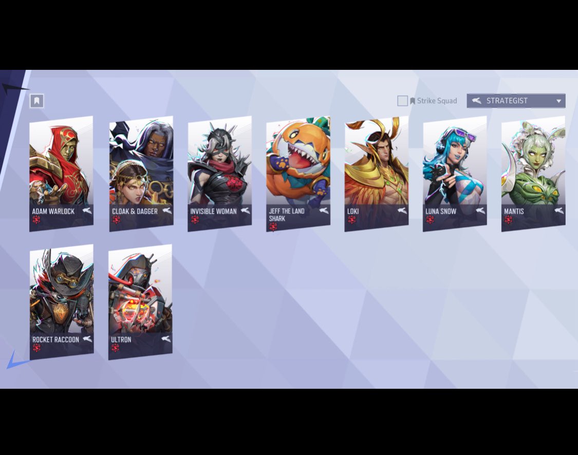 Hi, I’m Neda and I got Lord on every single Strategist in Marvel Rivals. 

I’m so ready for Gambit. 

#MarvelRivals <a href="/MarvelRivals/">Marvel Rivals</a>