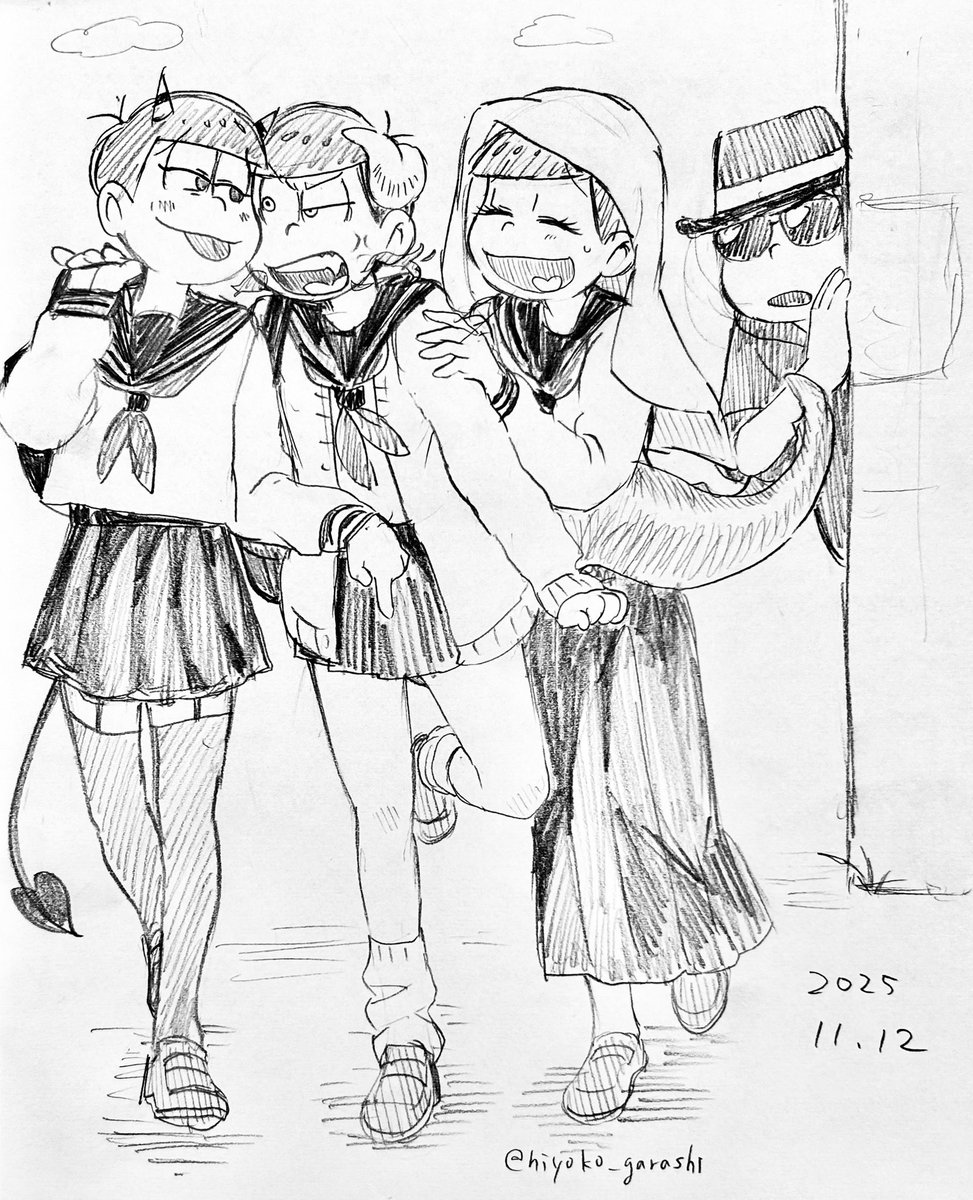 💙ひよこがらし❤松4期13話待機中 tweet media