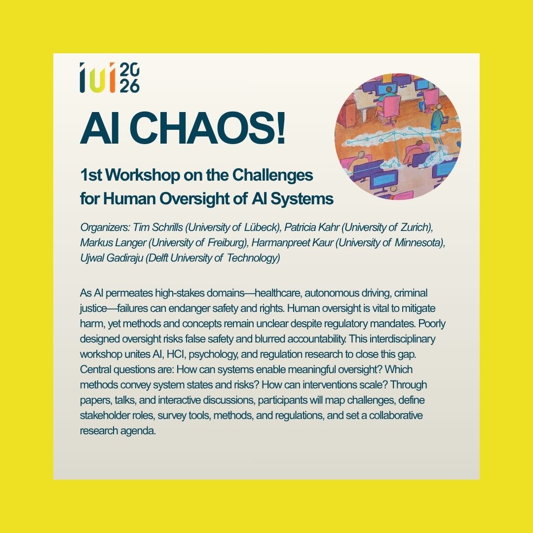 ACM IUI 2026 tweet media