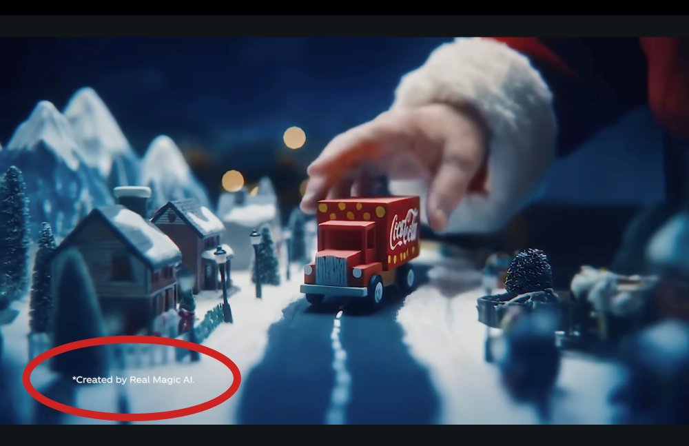 creator_enews's tweet image. 生成AIを使ったとして炎上しているコカ・コーラ社のCM
japan.cnet.com/article/352403…
いっぽう、AIで作られているよ、とはっきり明示しているところはもっと評価されていいと思う