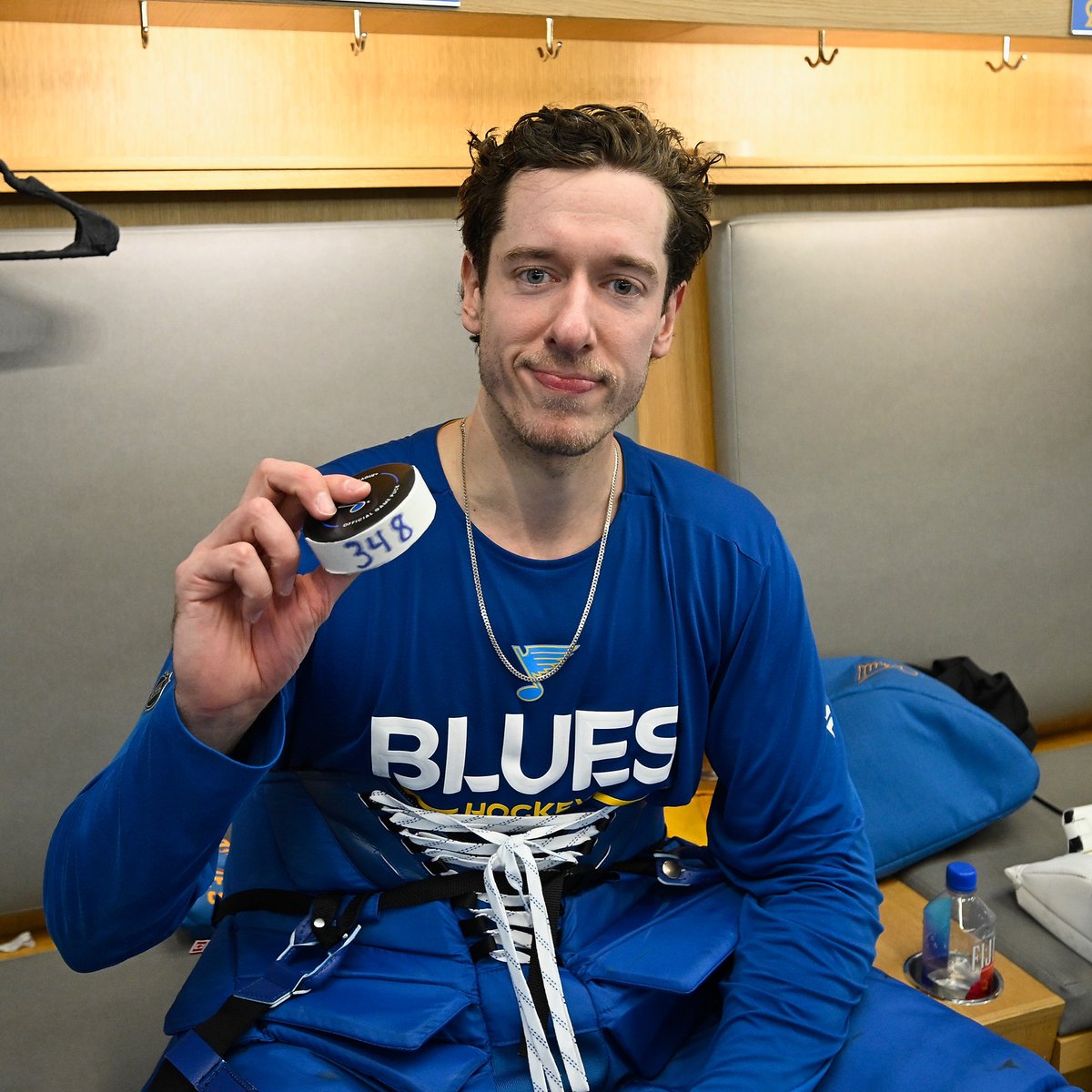 Who holds the franchise record for games played by a goaltender? This guy. #stlblues