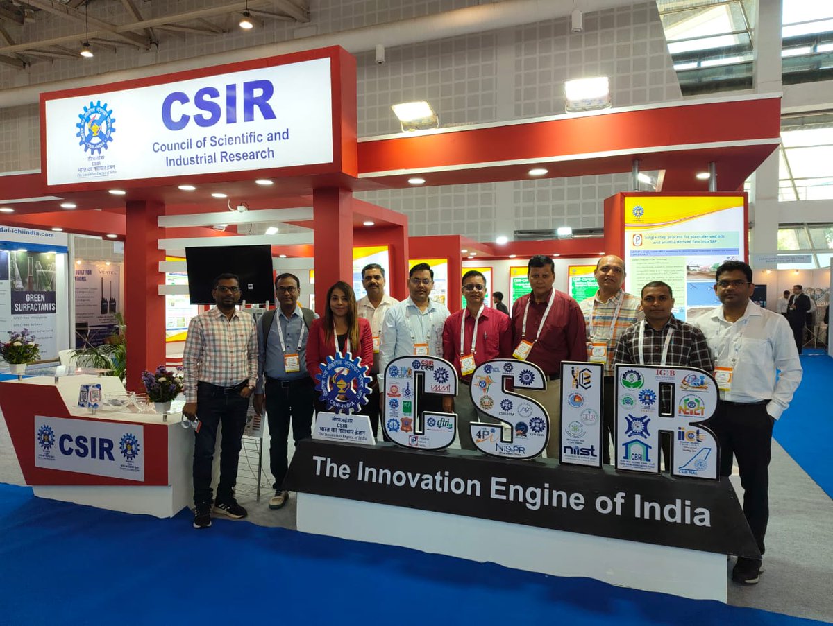 CSIRIIP's tweet image. CSIR participates in the “International Exhibition on Chemicals, Petrochemicals and Plant Machinery (CPX-2025)” being organized by CII from 12–14 November 2025 at the Mahatma Mandir Convention and Exhibition Centre (MMCEC), Gandhinagar, Gujarat.