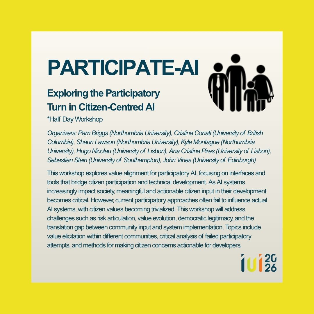 ACM IUI 2026 tweet media