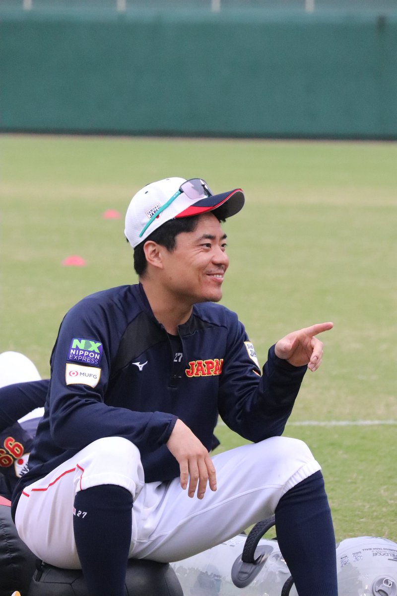 #今日の侍ジャパンショット
#侍ジャパン
#中村悠平
#大爆笑