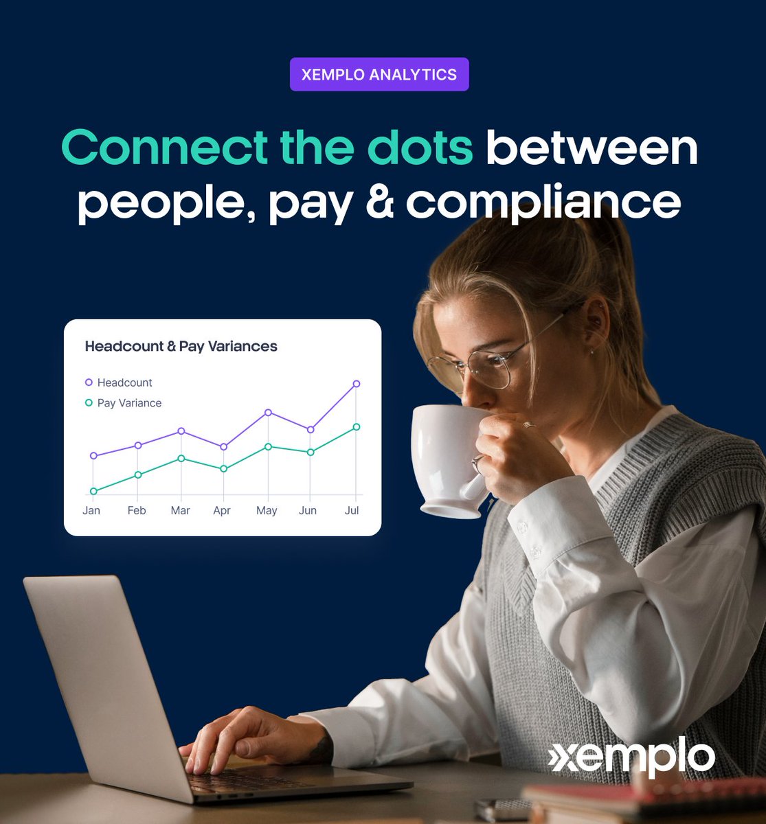 XemploHCM's tweet image. With Xemplo Analytics, HR, Finance, and Operations leaders can now see workforce costs, utilisation, and compliance in real time, all within Xemplo. 
 
It&apos;s workforce visibility, simplified.
 
Learn more: ap1.hubs.ly/y0nNzM0
 
#WorkforceAnalytics #HRTech #Xemplo
