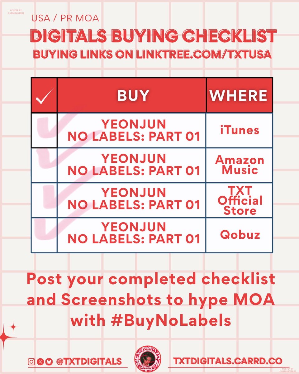 yongmeongie's tweet photo. amazon bought and downloaded ✅
i’m done with the list, are you? 🫶 #BuyNoLabels https://t.co/2aHYUB1DlD