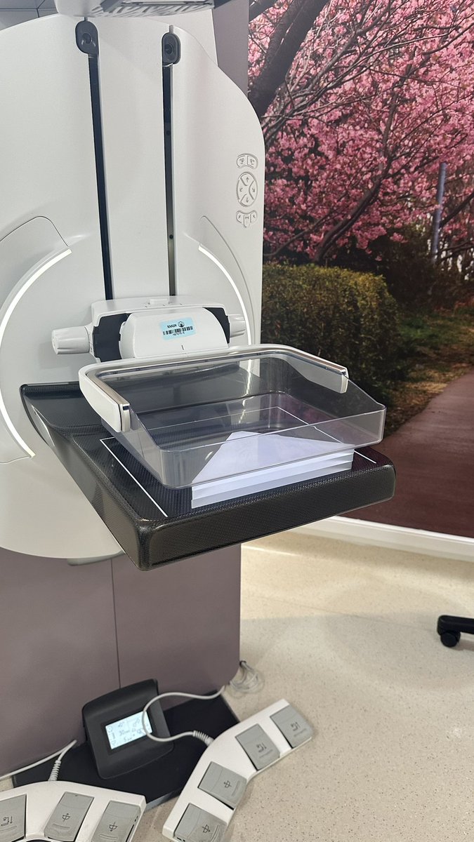 _vcsa's tweet image. فحوصات ضبط الجودة الأسبوعية والشهرية لجهاز الماموغرام 💕