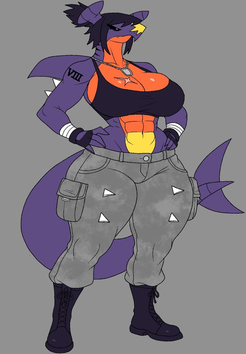 Happy Veterans day to her (I'll draw her again someday I swear) 🦈💖⚔️