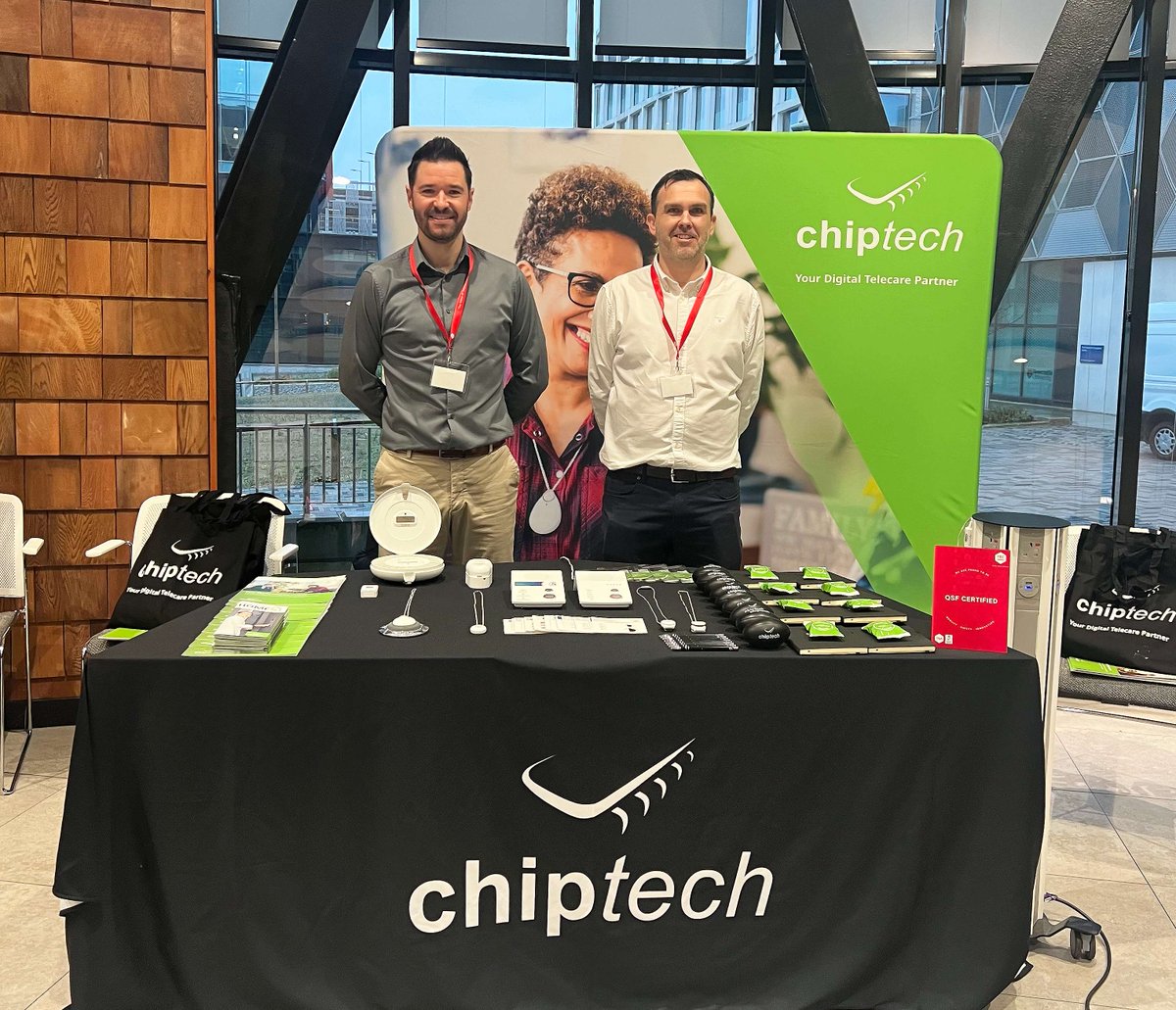 ChiptechUK's tweet image. What a fantastic day in Newcastle yesterday!

Great to meet so many at the TSA&apos;s &apos;Digitally Enabled Lives: Building Connected Communities &amp;amp; Collaborative Futures&apos; event, and to catch up with our friends and colleagues in the industry 💚

#Chiptech #TechnologyEnabledCare