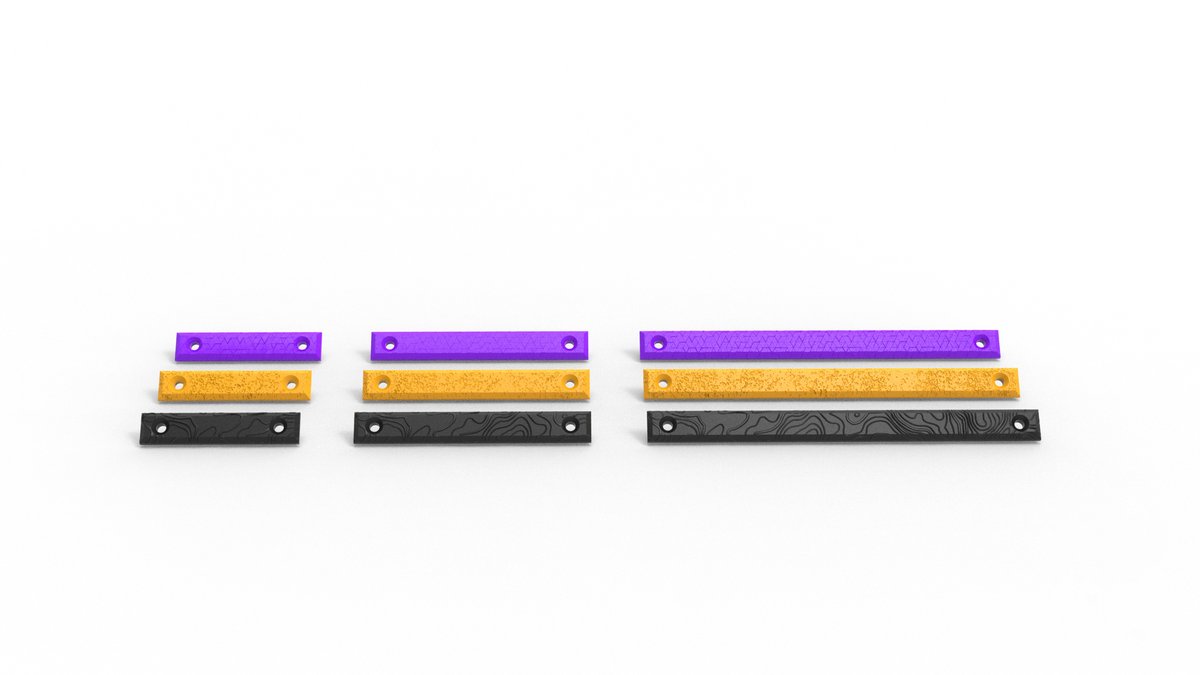 M-Lok Rail Covers; blanks are included to stipple your own🙏
odysee.com/@MacnayArms:f/…