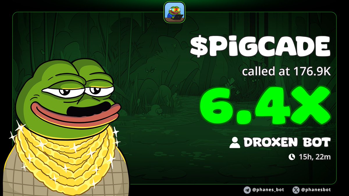 GM from the trenches ☕🐂

While the market sleeps, <a href="/Droxenbot/">Droxen Bot</a> keeps scanning.
Another morning, another list of high-performing plays 📊

Consistency is the new meta. #Droxenbot #pnl #memecoin