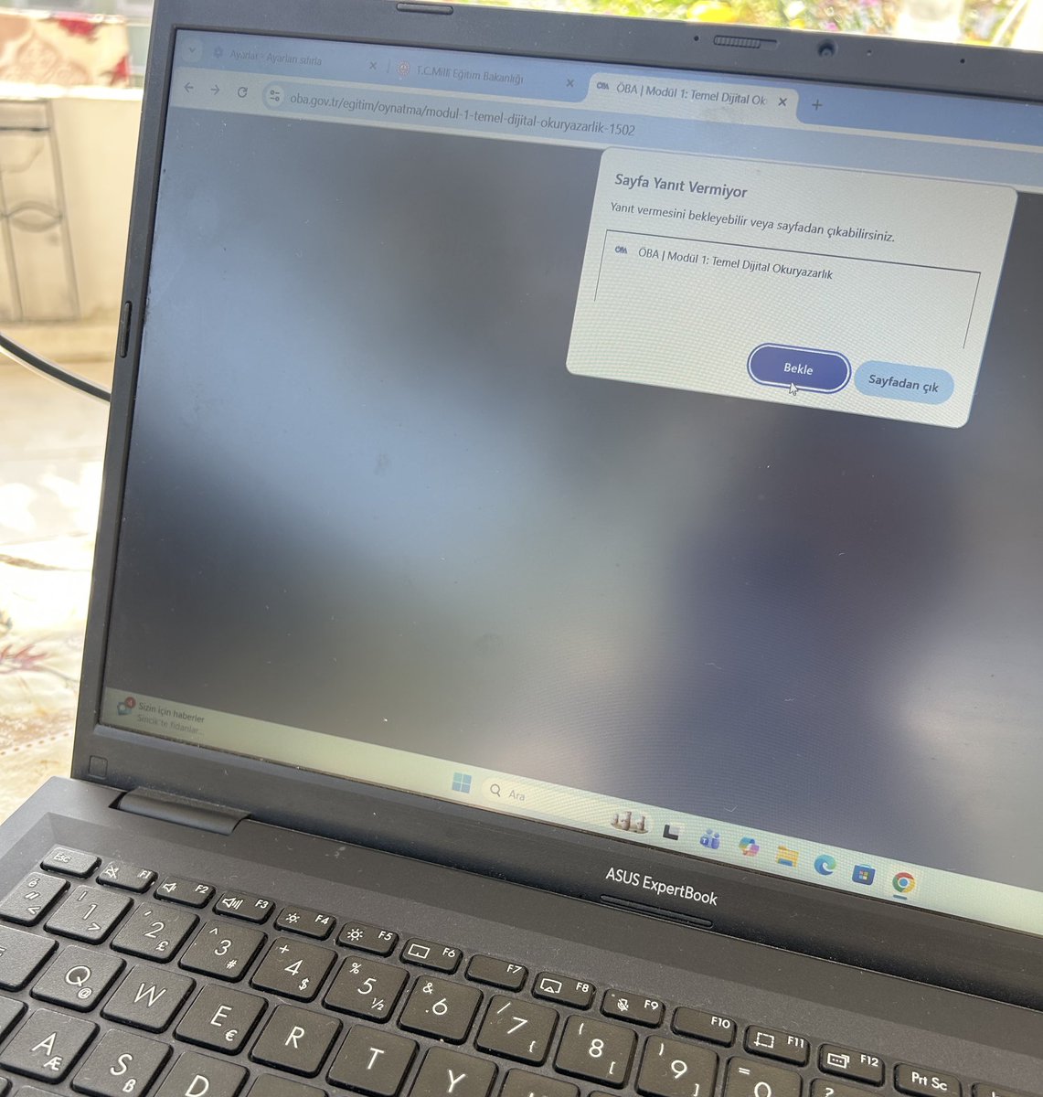 Başladık mı? (Sinir krizi geçirmeye)