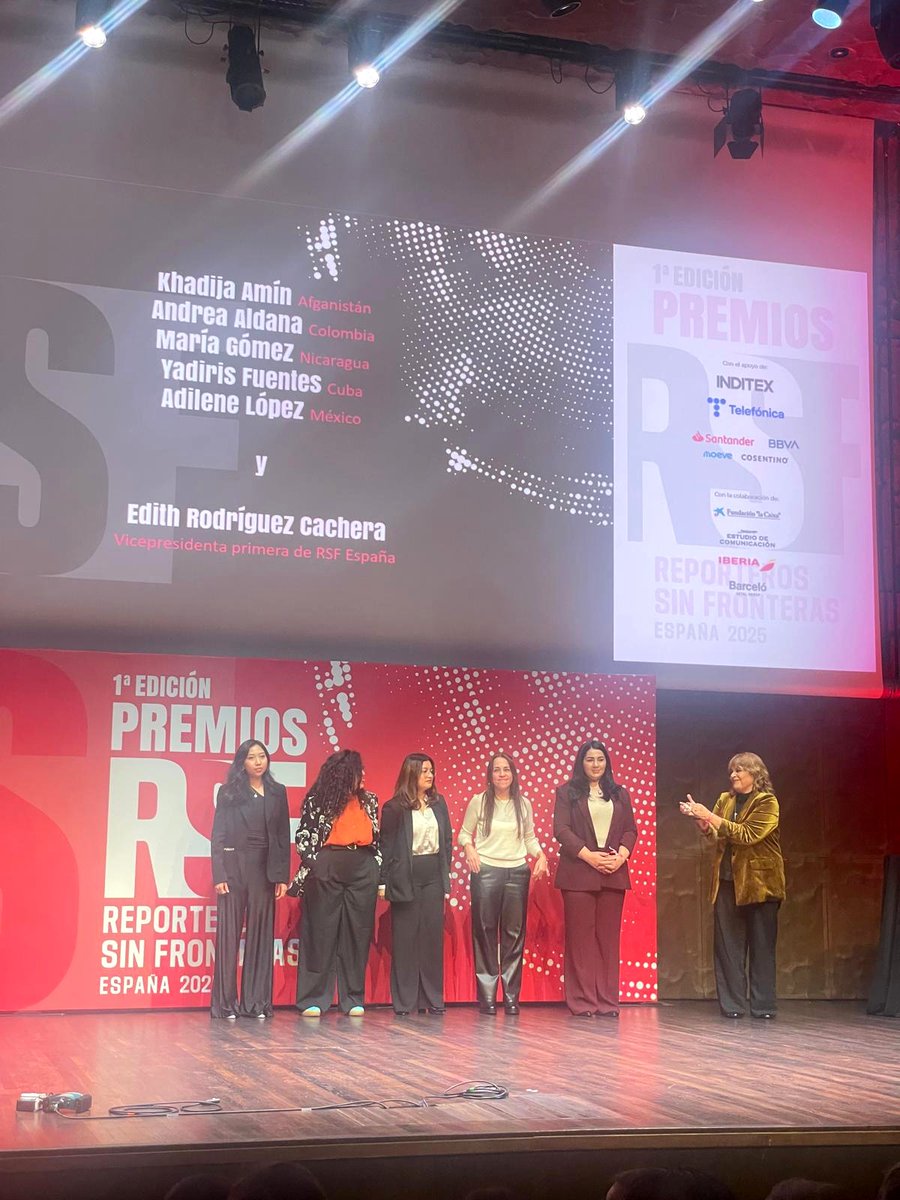 La libertad de prensa es cuestión de derechos humanos. Felicidades <a href="/RSF_ES/">RSF España</a> por 30 años defendiendo la verdad y dando voz a quienes más la necesitan.

Gracias por visibilizar la valentía de los y las periodistas que se ven forzados a huir de sus países por ejercer su profesión.
