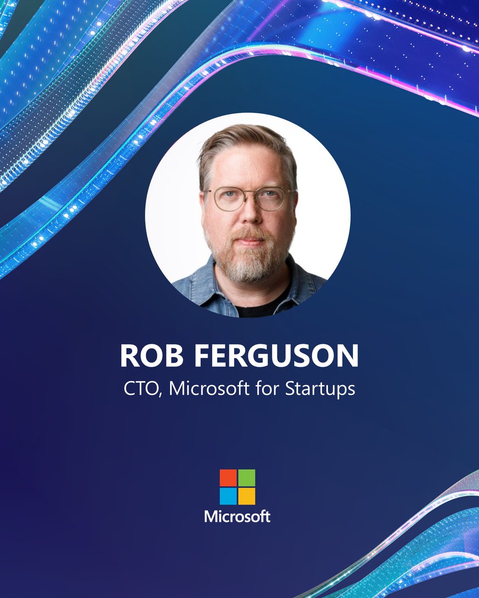 msft4startups's tweet image. AI is rewriting the startup playbook 🚀

Join @CyrilBelikoff and @RobFergusonIII at #MicrosoftIgnite to discover how to build smarter, scale faster, and stay ahead in the AI era →msft.it/6010t3lKK

#MicrosoftForStartups #AI #Growth