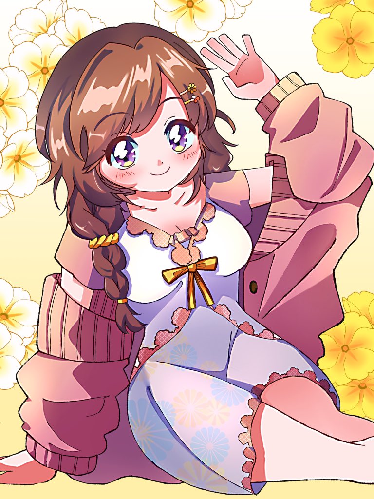 Yuno3onuY's tweet image. 🌼🌼🌼
無加工verはツリーのクロスフォリオにアップしています↓
#アートもこ