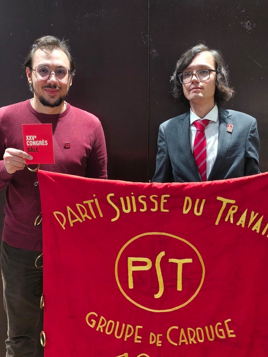 Am 25. Parteitag der #PdAS wurde ich von der Sektion Bern für das Co-Präsidium vorgeschlagen. Dieser Vorschlag stiess auf breite Unterstützung, so dass es nun für mich eine Ehre ist, dieses Amt mit dem wiedergewählten Genossen Alexander Eniline zu übernehmen. Vielen Dank!