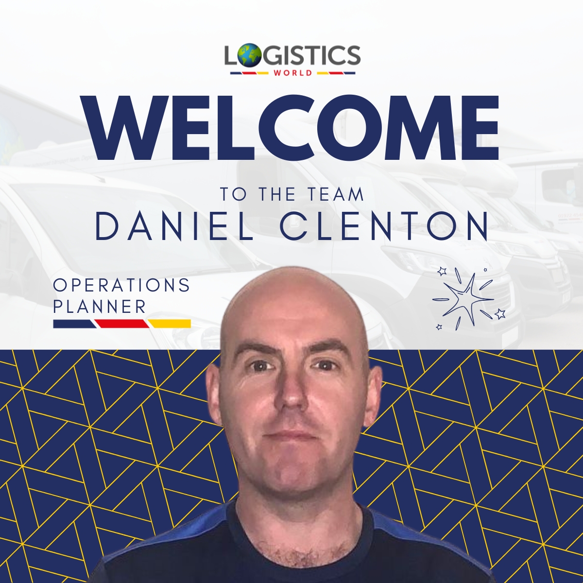 LogisticsWorld3's tweet image. Big news from the operations desk… we’ve got a new planner! 👋

Meet Daniel Clenton — our new Operations Planner! He’s also an active National League referee! ⚽️ Wow!

His worst traffic jam? The M25. Enough said. 😅

Welcome to the team, Daniel!

#logisticsworld #transport