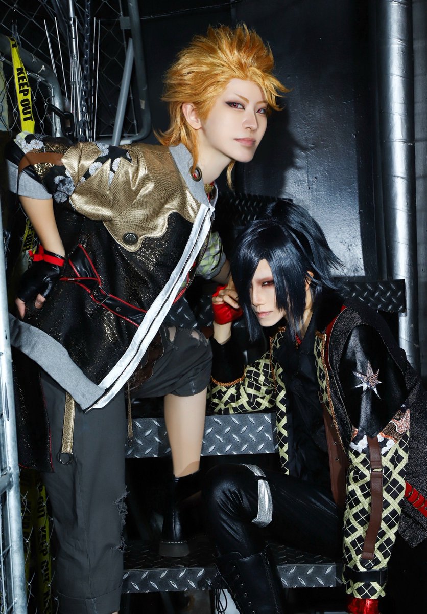 cos/⚠︎.5
　　　　Danger zone...

mty：雅月
shy：じゅら

photo byおまめさん