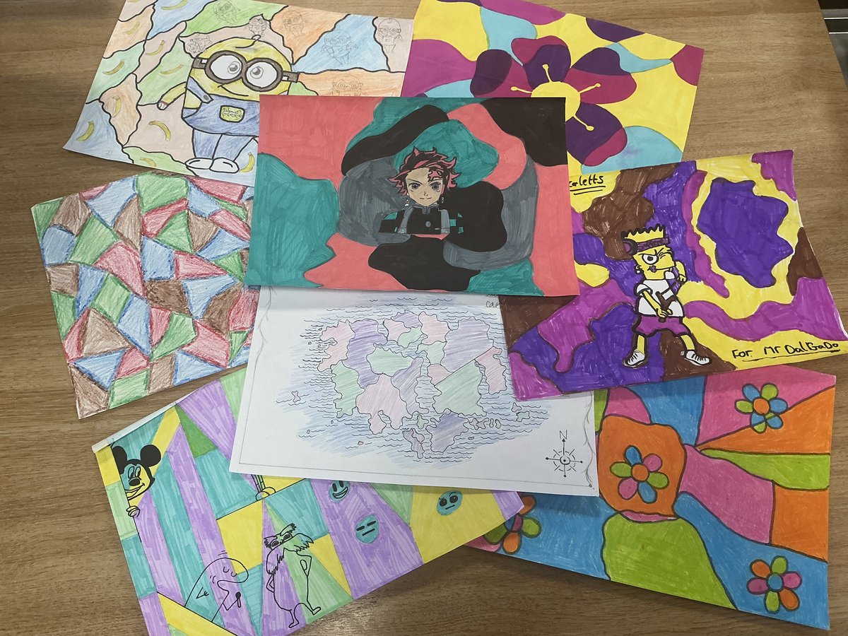 In a rich study of exploring mathematical concepts, problem-solving methods, and real-world applications of abstract concepts, our Key Stage 3 students have been learning about the Four Colour Theorem in their maths lesson, and we are proud to showcase some of their work here.
