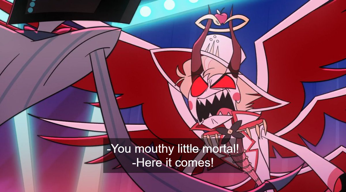 #hazbinhotelseason2 #Spoilers 

"New order, like what Lilith had envisioned," VOX YOU KEEP HIS WIFE'S NAME OUT OF YOUR DAMN MOUTH